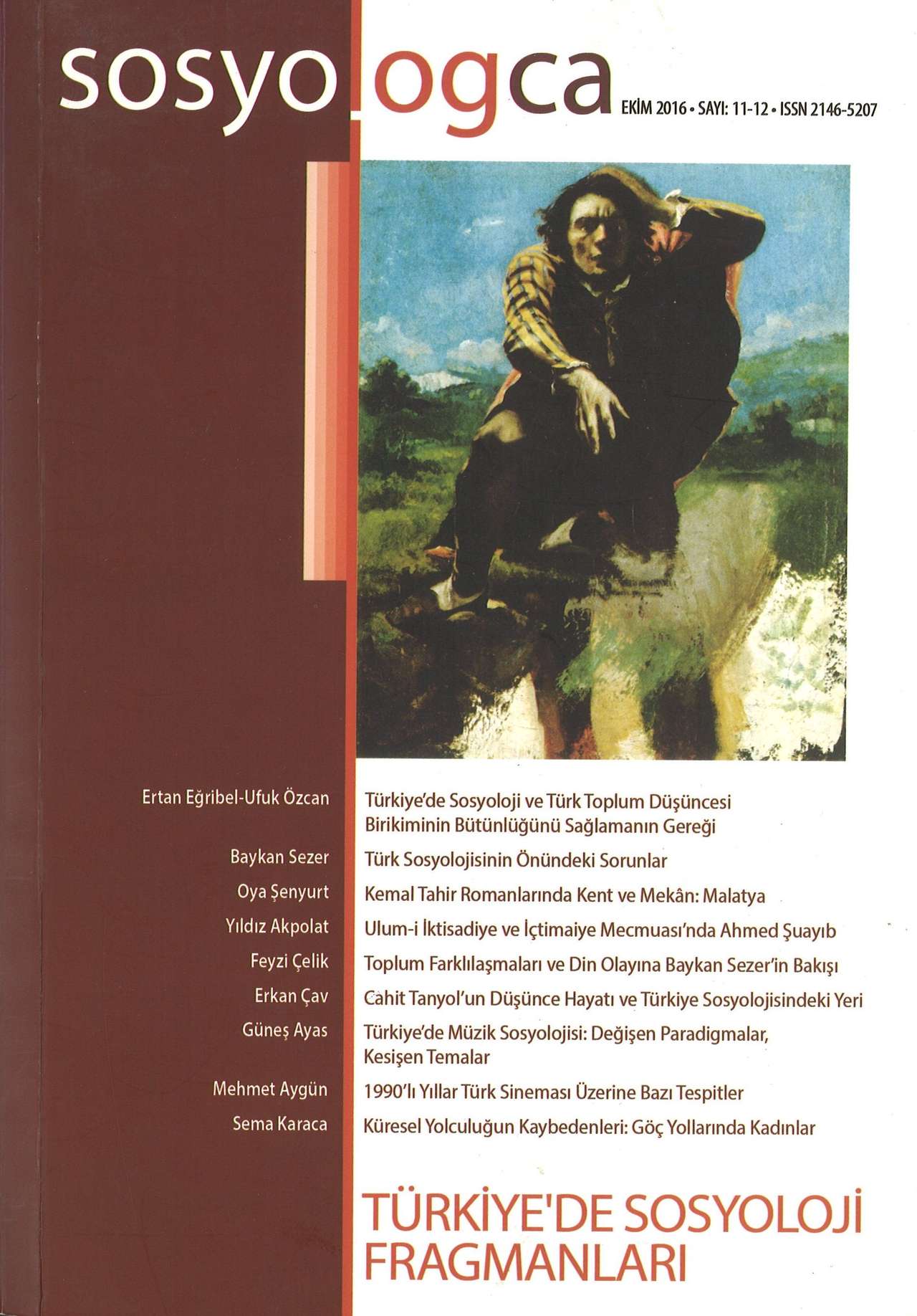 Sosyologca 11-12 - Baykan Sezer Çalışma Günleri 14 / Ardahan kapağı